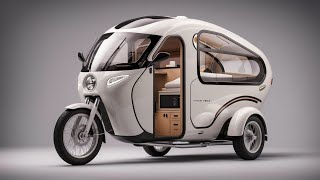 Tiny Home on Three Wheels The 2025 Tricycle Camper [upl. by Corvese468]