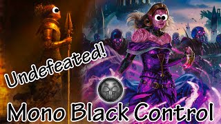 Undefeated Historic Mono Black Control MTG Arena [upl. by Kenison841]