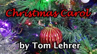 Christmas Carol by Tom Lehrer Ukulele Cover [upl. by Damon]