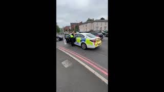 Porsche CRASH UK  Birmingham Man  Drove Too FAST Into Metal Fencing amp Wrecks Car 🇬🇧UKMWshorts [upl. by Haslam]