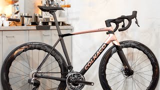 Colnago C68 Bicolor stock build Sram x Princeton [upl. by Hirai]