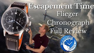 The Perfect Quartz Watch  Escapement Time Chronograph Pilot  Full Review [upl. by Ivets]