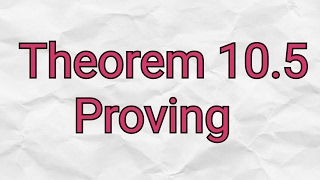 Theorem 105 Proving  Theorem Of Circle Class 9  Example With Construction [upl. by Nidla]