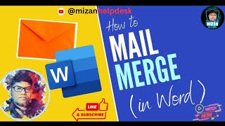 Mail Merge Invitation Letter Mail Merge Step by Step  Mail Merge from Excel with Outlook mail [upl. by Arama239]