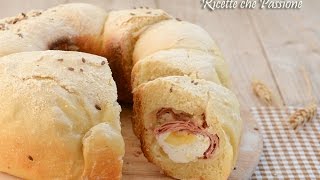 Ciambella di pane ripiena fornetto versilia  Ricette che Passione [upl. by Galan]