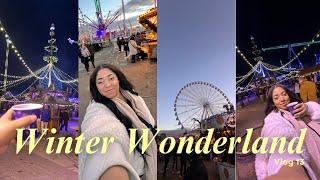 Vlogmas Day 13  let’s go to winter wonderland a magical Christmas experience winterwonderland [upl. by Stillman]