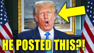 Panicked Trump SNAPS Releases THIS INSANE RANT After NIGHTMARE Blow [upl. by Asirehc]