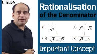 How to Rationalise the Denominator  Rationalisation  Class 9 Maths  Number System  CBSE [upl. by Eiramenna]