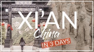 Complete Tour Guide to Xian China  China Vlog 2018 西安 华山 [upl. by Lemuelah]