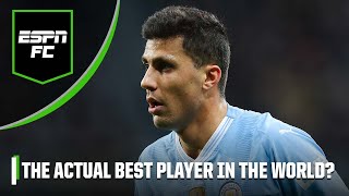 Making the case for Rodri as The Best in the world 🏆  ESPN FC [upl. by Becki192]