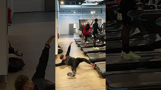 He will never walk on a treadmill again 🤯 comedy faildance mrsus patrox motivation [upl. by Dodds]