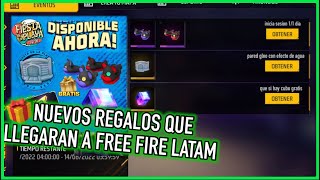 Inicia Sesion Para Conseguir Estos Regalitos Que Llegaron a Free Fire Latam 🎁😀  JORGEPLAYED [upl. by Britte837]