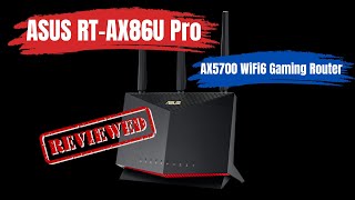 ASUS RTAX86U Pro  AX5700 WiFi6 Gaming Router [upl. by Akerue]