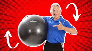 Best 10 Stability Ball Exercises For TOTAL Body Workout [upl. by Gallenz]