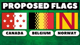 The Worst and Best Flags Proposed for Countries  Shocking Flag Proposals [upl. by Godfree]