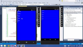 Xamarin Forms amp Visual Studio Part 8 ListView ItemTemplate [upl. by Halonna]