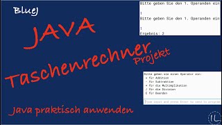 Java  Taschenrechner programmieren  Taschenrechner Projekt3  Mit BlueJ [upl. by Edahs]