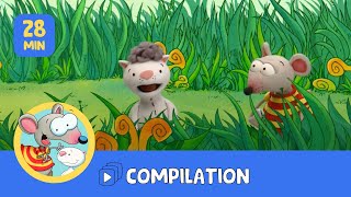 Toopy and Binoo  binoos hairdoo  3 Exciting Adventures  Vroom Vroom Zoom  Compilation [upl. by Adnamal]