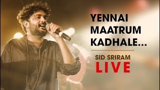 Yennai Maatrum Kadhale live by Sid Sriram  Rhythm 2019 [upl. by Akcimahs]