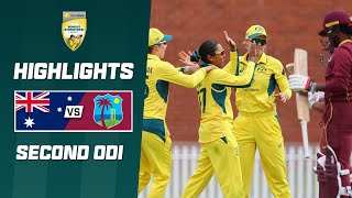 Australia v West Indies  Second ODI 202324 [upl. by Clarita]