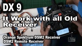 Dx9 Binding And It Work With Orange Receiver amp DSM2 Receiver [upl. by Philipines]