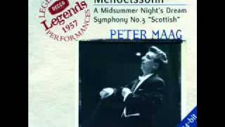 Mendelssohn Symphony No 3 Scottish Mvt 3 34 Peter Maag [upl. by Robillard369]