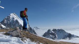 SkiTransalp von Garmisch nach Meran  Etappe 2 [upl. by Burtis]