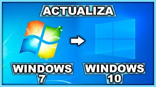 Cómo ACTUALIZAR de WINDOWS 7 a WINDOWS 10  2020 [upl. by Airdnna]