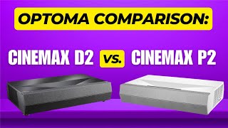 Optoma CinemaX D2 vs P2 SidebySide Projectors Comparison [upl. by Clie303]