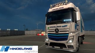 ETS2 v118010 Actros MP4 Hindelang Logistic [upl. by Rupert]