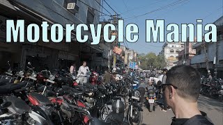 Bike hunt in INDIAS LARGEST MOTORCYCLE MARKET 🇮🇳 [upl. by Neumeyer]