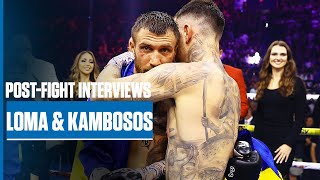 Vasiliy Lomachenko And George Kambosos Share Their Thoughts PostFight [upl. by Israeli]