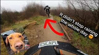 THE SOGGIEST DAY OUT AT BIKE PARK WALES EVER [upl. by Eba20]