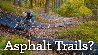 Why these paved MTB trails are absolutely genius [upl. by Buchalter33]