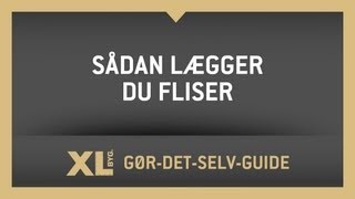 Sådan lægger du havefliser med XL BYG [upl. by Ettennal]