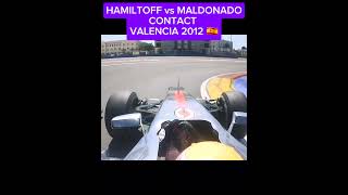 HAMILTON vs MALDONADO VALENCIA 2012 🇪🇸 formula1 v8 lewishamilton automobile formulaone [upl. by Naols]