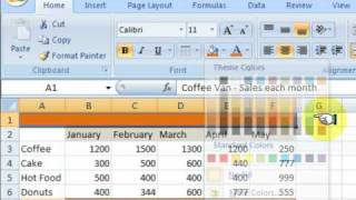 Microsoft Excel Tutorial  Making a Basic Spreadsheet in Excel [upl. by Akayas]