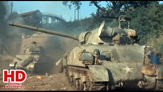 Kellys Heroes  3 Sherman Tanks Attack [upl. by Valma]