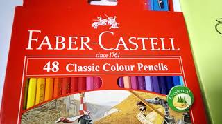 REVIEW FaberCastell Classic Color Pencils 48count [upl. by Smith77]