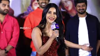 Actress Nabha Natesh Speech  DARLING Movie Trailer Launch Event  Manastars [upl. by Evie]