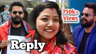 Balen shah reply Sunita dangol in tv interview  Balen shah vs sunita Dangol [upl. by Wescott]