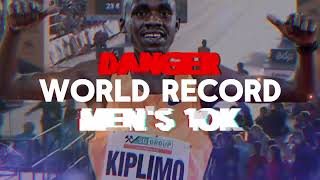 WORLD RECORD ATTEMPT Jacob Kiplimo 10k Valencia ibercaja 2024 [upl. by Tobiah534]