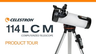 Celestron 114LCM Computerized Telescope Product Overview [upl. by Acinaj49]