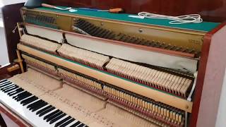 Accordare il pianoforte Fallo da solo Piano tuning Do it yourself [upl. by Lanahtan]