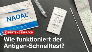 Wie funktioniert der AntigenSchnelltest zur Covid19Prävention [upl. by Aissak]