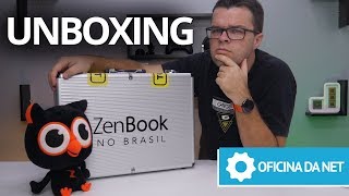 ASUS Zenbook 14  UX433  Unboxing e primeiras impressões  Que lindeza [upl. by Assiren]