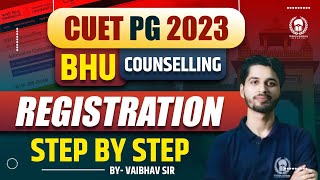 BHU PG 2023 registration process step by step  BHU PG Counselling 2023  Vaibhav Sir [upl. by Glenda94]