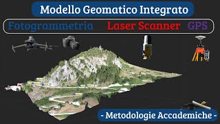 Metodologie ACCADEMICHE di RILIEVO  Modello Geomatico Integrato Fotogrammetria Laser Scanner GPS [upl. by Bakemeier]