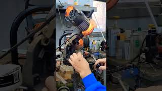 Sharpening a Stihl Chain with an Oregon Saw Sharpener [upl. by Nahgam]