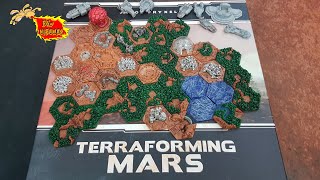 Terraforming Mars Big Box  Easy way to Paint the 3D tiles [upl. by Altheta]